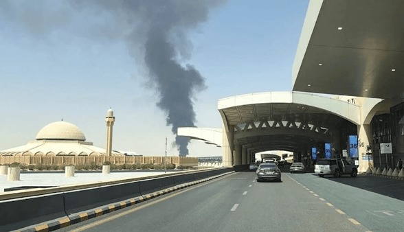 موشک‌ها و پهپادهای یمن بار دیگر آرامکو را به آتش کشیدند