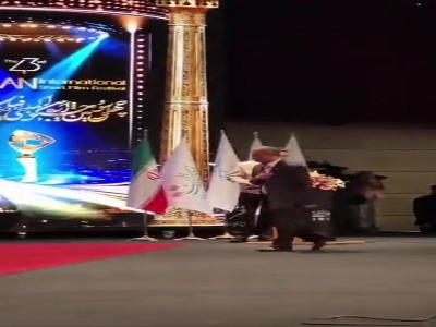 بزرگداشت جعفر صانعی‌مقدم در اختتامیه جشنواره چهل‌وسوم فیلم کوتاه تهران