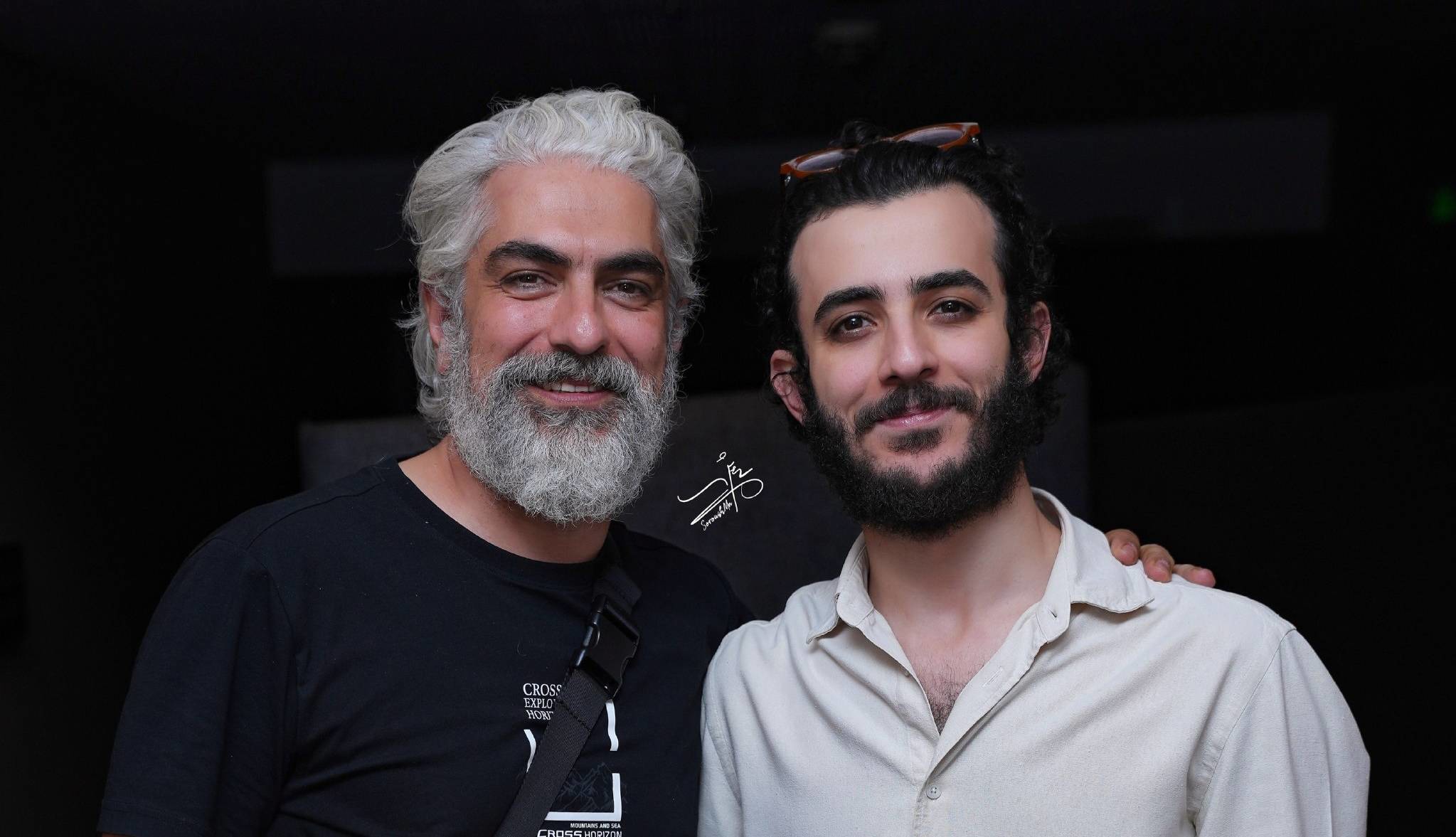 چهره ها/ علی شادمان و مهدی پاکدل در پشت صحنه تئاتر «آرش»