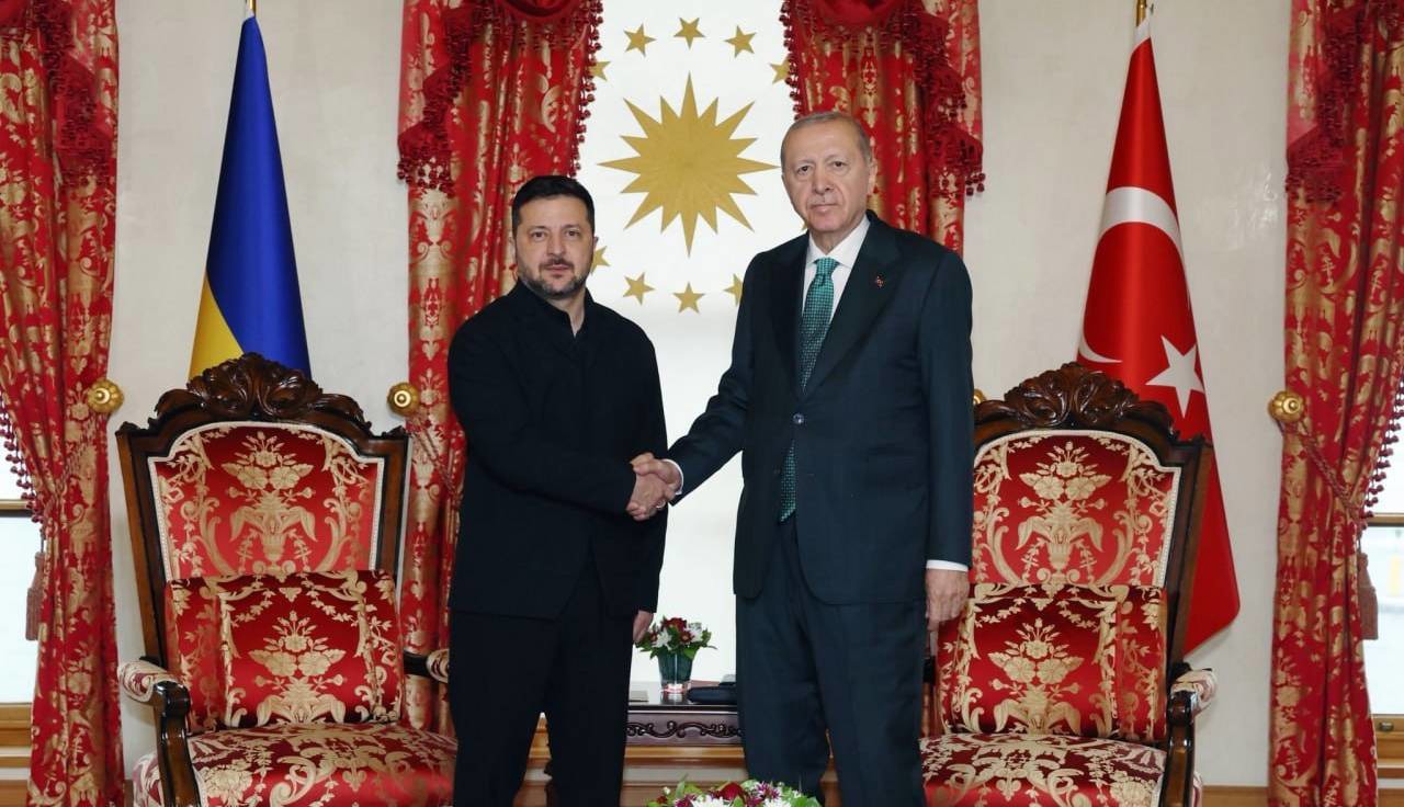 دیدار زلنسکی و اردوغان